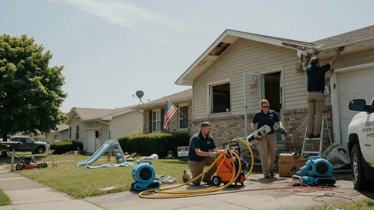 Water Damage Restoration in Mendon, OH near me